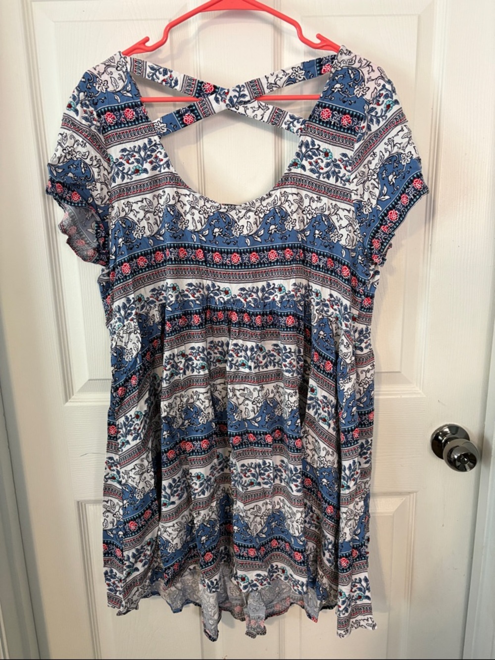 Patterned Torrid Dress - Picture 3 of 3